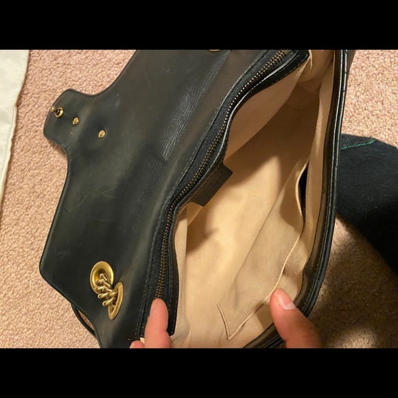 SOLD Authentic Gucci medium marmont bag - Picture 7 of 9